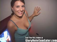 Gloryhole Wife Rose Ryder Swallowing Gloryhole Cum Shots