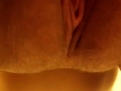 Busty Redhead Teen Close Up Toying Pussy
