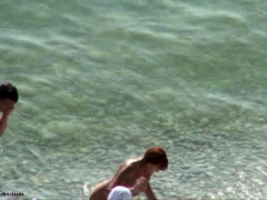 Amateur Video Of Couple At A Public Beach Nude