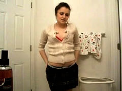 Amateur Mature Milf Striptease On Webcam