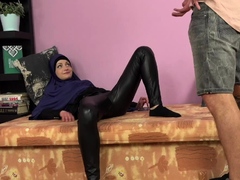 Horny Muslim Woman Was Caught While Watching Porn