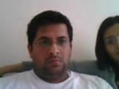 Indian couple Raj and Shalu exposing on webcam