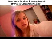 Blonde teen webcam amateur babe strips and masturbation shav