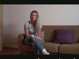 Fit amateur gets off on casting couch